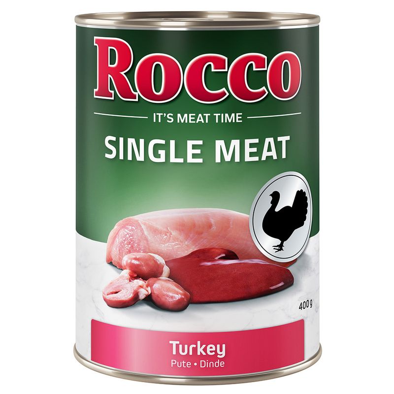 Sparpaket Rocco Single Meat 24 x 400 g