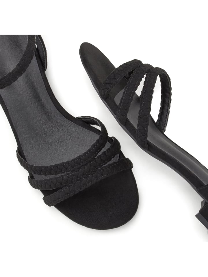 LASCANA Sandale in schwarz günstig kaufen