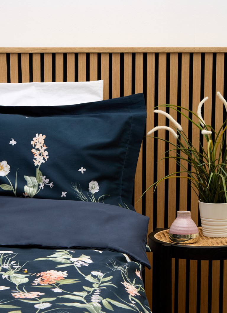 Komplet pościeli Vandyck Dark Midnight Cotton Sateen – 200 nici na cal kwadratowy – z poszewką na poduszkę