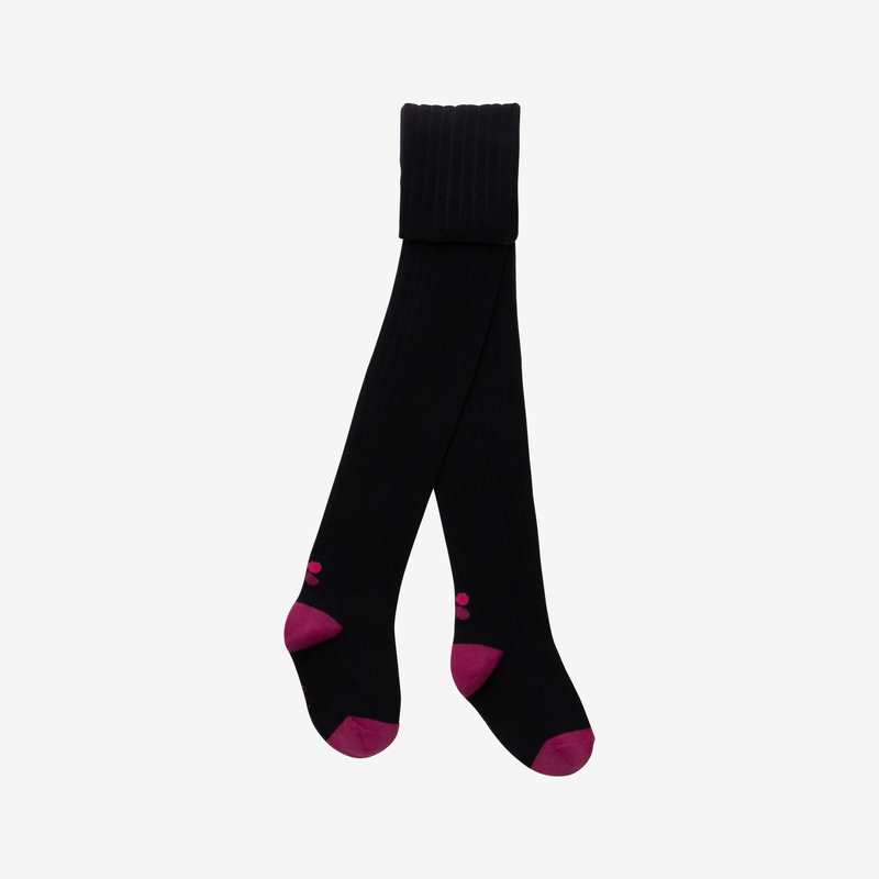Collants bébé fille marine côtelé bleus Catimini
