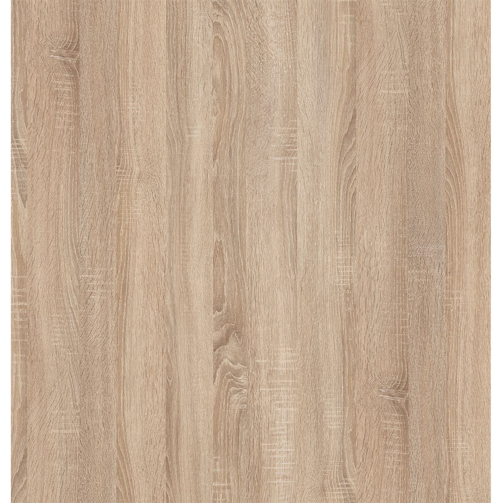 CARO-Möbel Highboard TOMMY, Kommode Sideboard Schrank in Sonoma Eiche / weiß 2 Türen Anrichte High