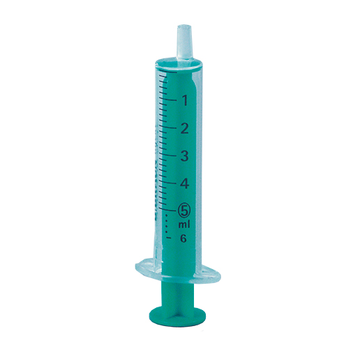 INJEKT Solo Spritze 5 ml Luer exzentrisch PVC-frei  100X5 ml  Spritzen