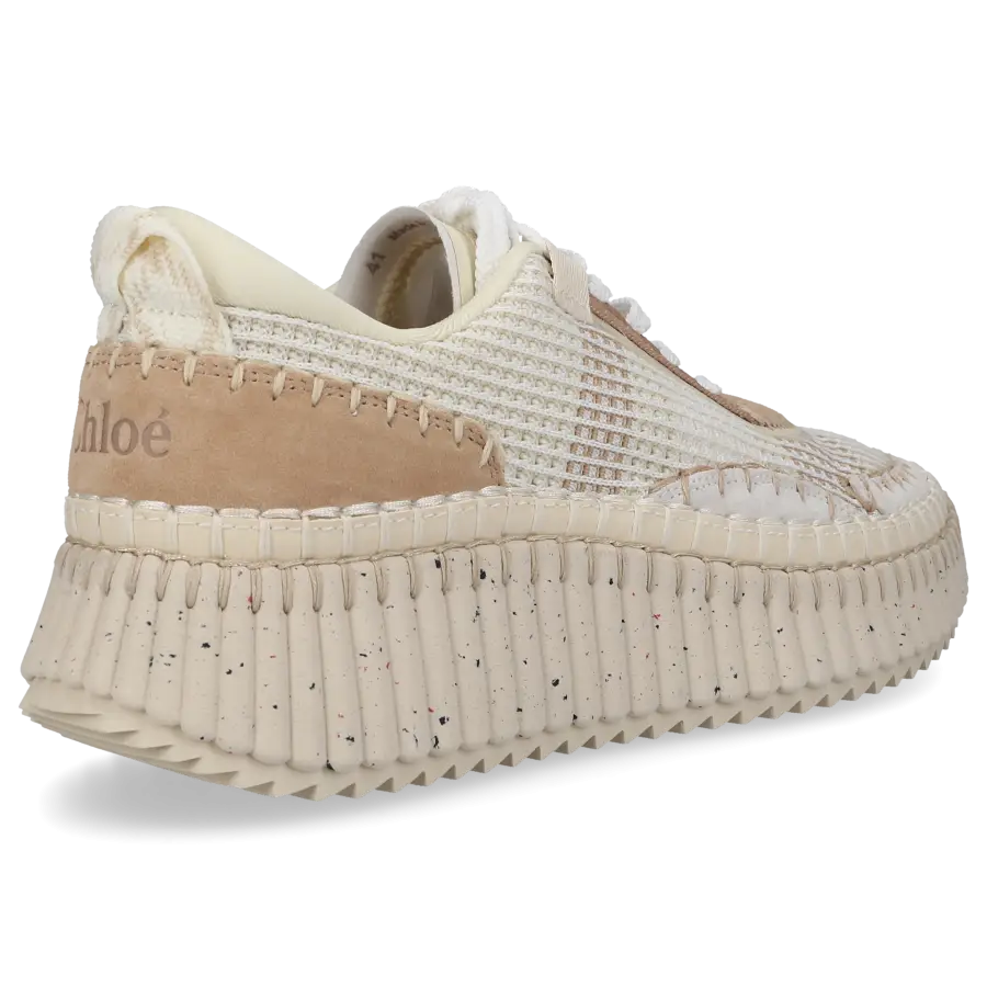 Chloé - Sneaker low NAMA Textil - beige
