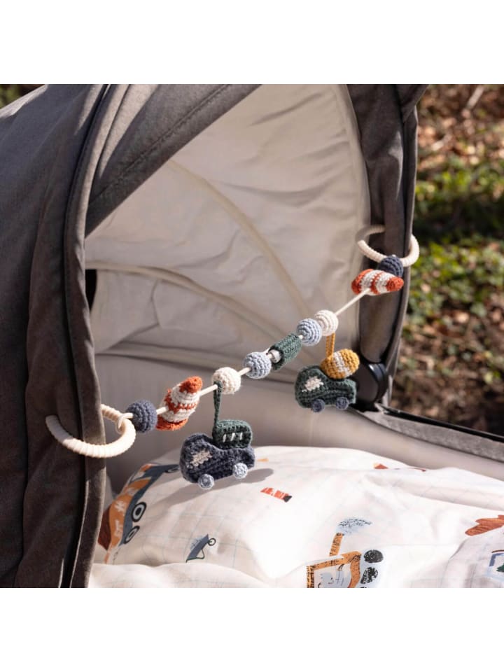 Sebra Kinderwagenkette Busy Builders in Bunt günstig kaufen onesize