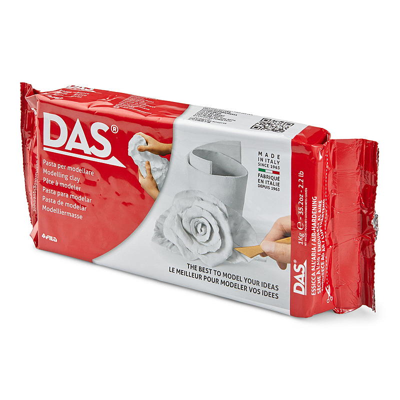 Leire 1 kg hvit DAS