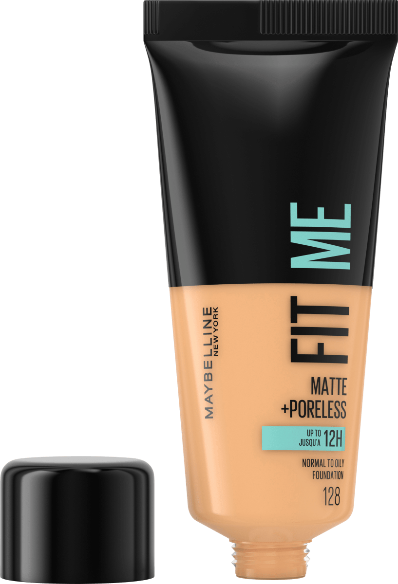Foundation Fit Me Matte & Poreless 128 Warm Nude, 30 ml