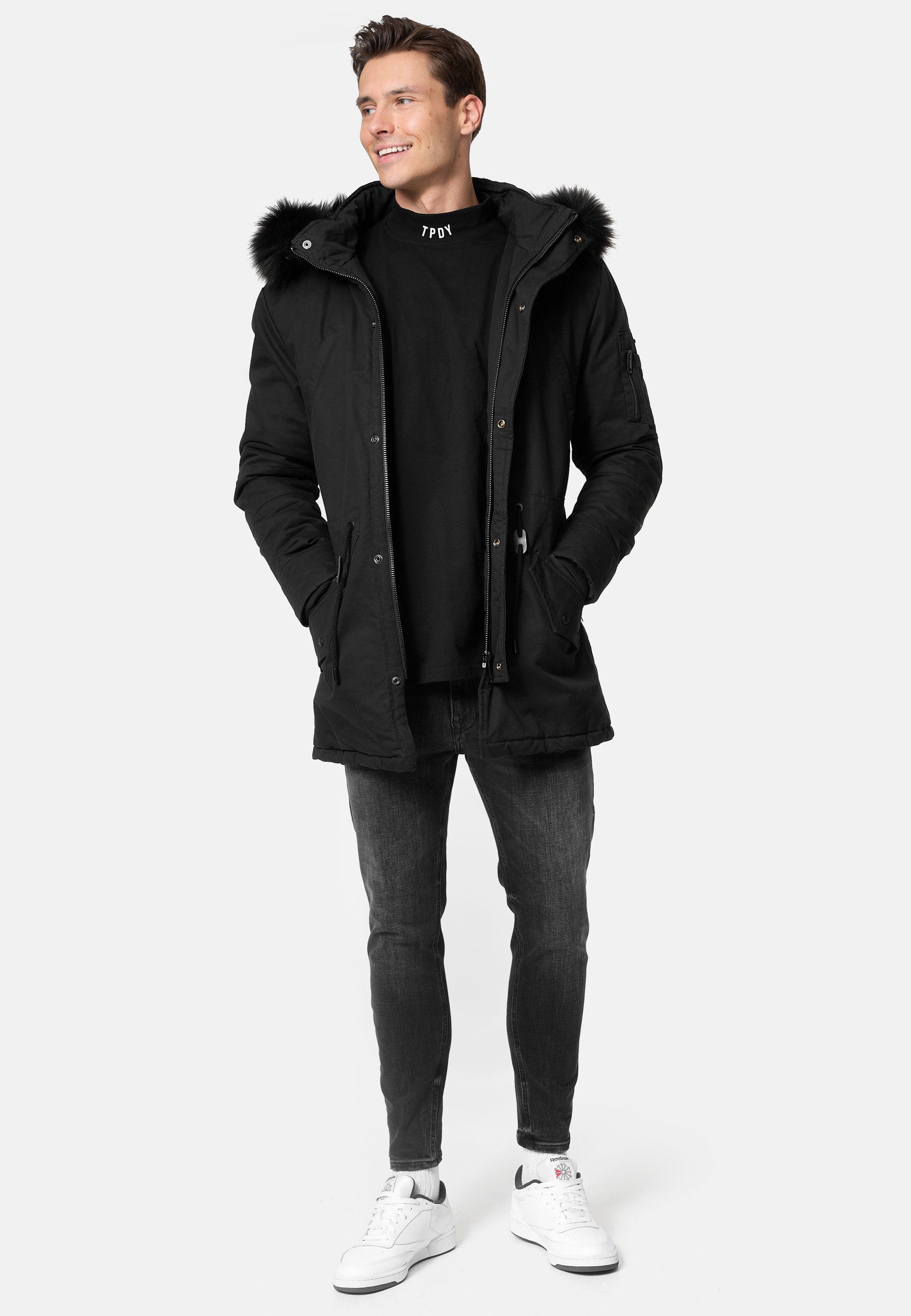 trueprodigy Parka Julius mit abnehmbarer Kapuze