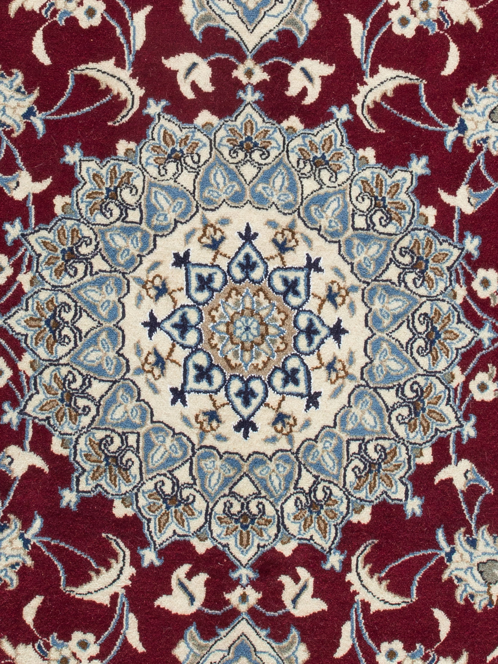 Kaschmar Nain 12 Lah ca. 200 x 240 cm, Unikat / Einzelstück