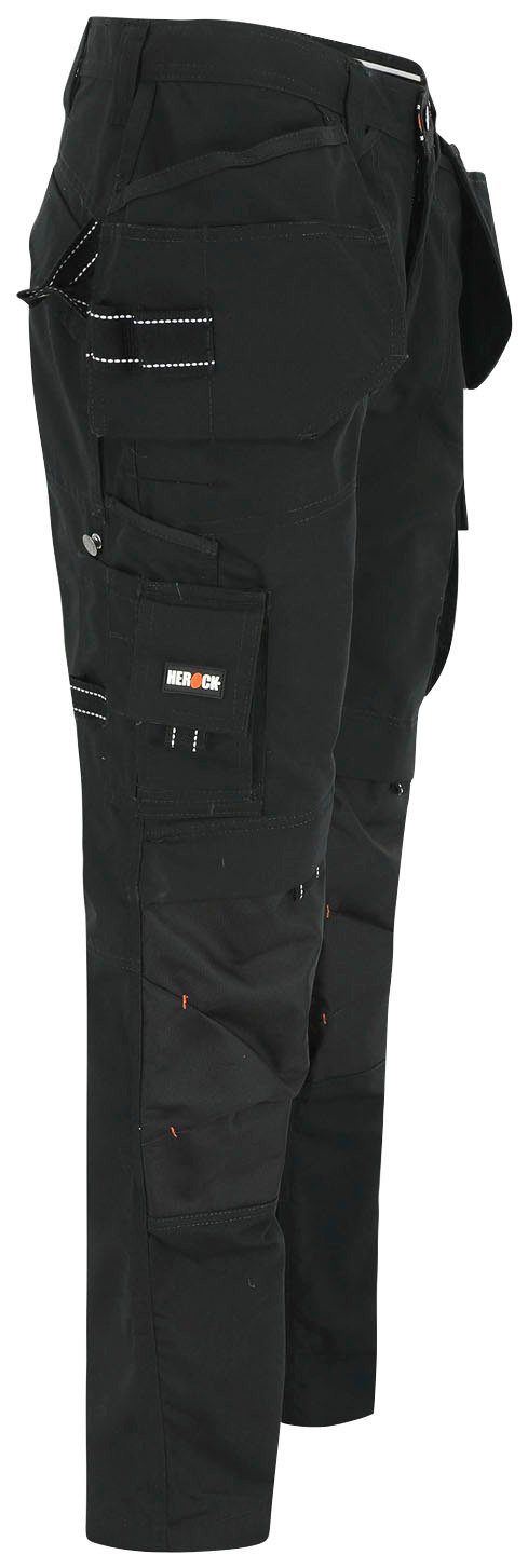 Herock Arbeitshose Dagan Hose SHORTLEG Wasserabweisend, robust, 11 Taschen (inkl. Nageltaschen), Kurzgröße