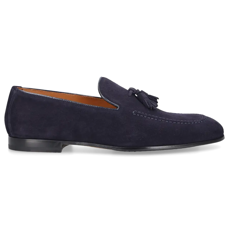 Doucal's - Loafer 1080 Veloursleder - blau