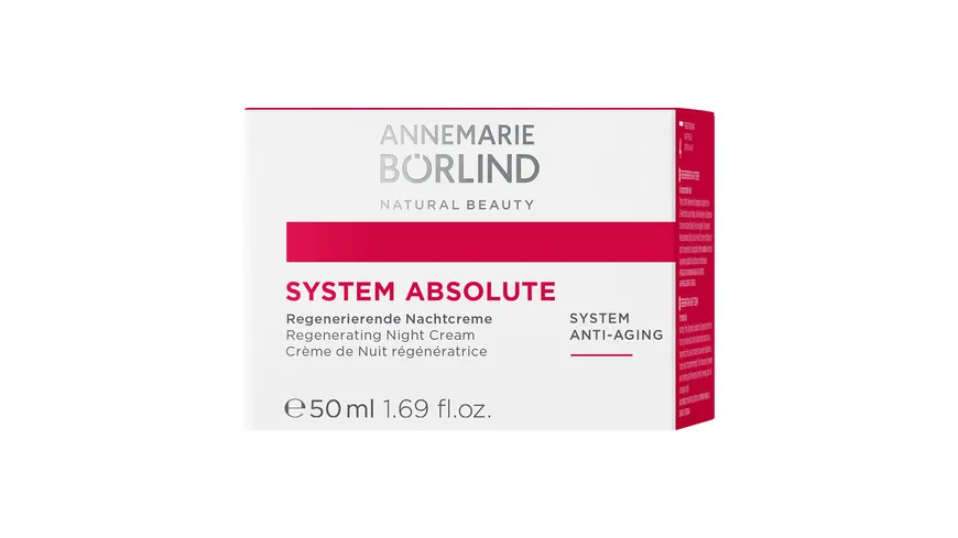 ANNEMARIE BÖRLIND SYSTEM ABSOLUTE Regenerierende Nachtcreme 50 ml