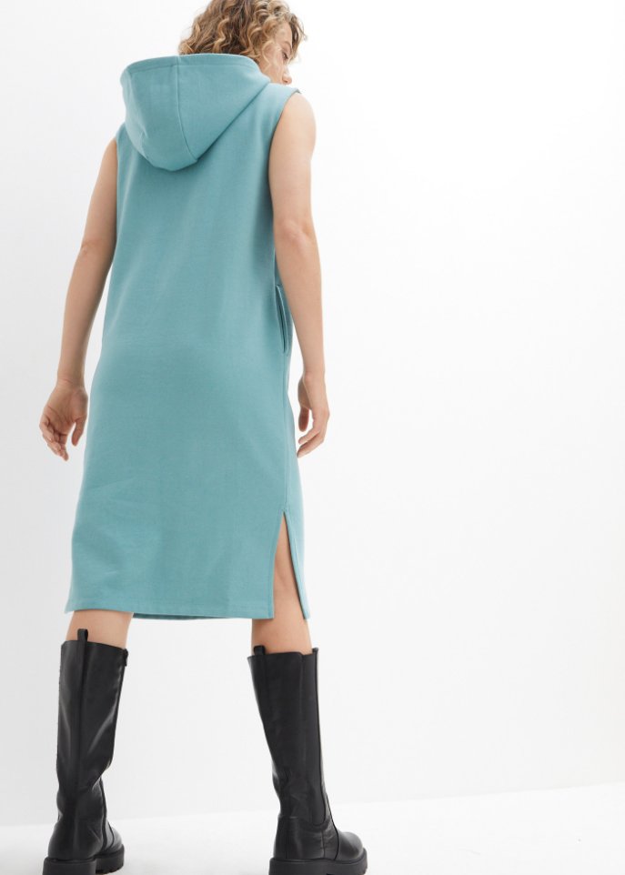 Sweatkleid, Ärmellos