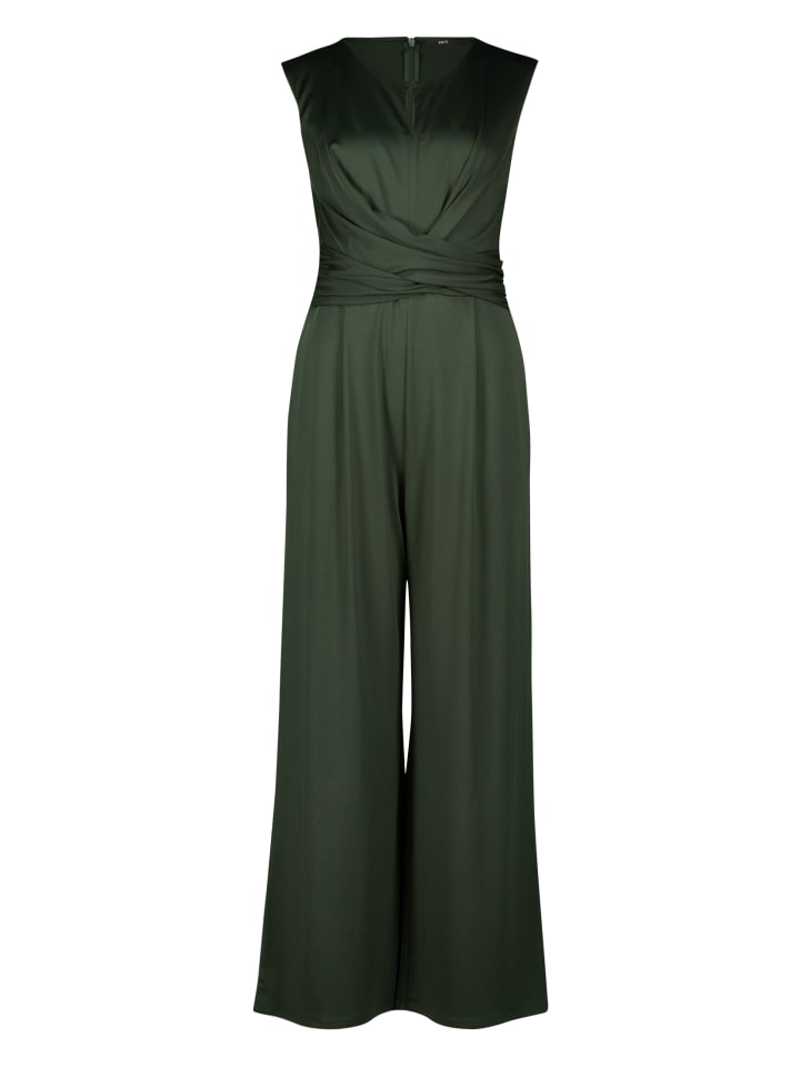 Zero  Jersey-Jumpsuit mit weitem Bein in Spruce Forest günstig kaufen