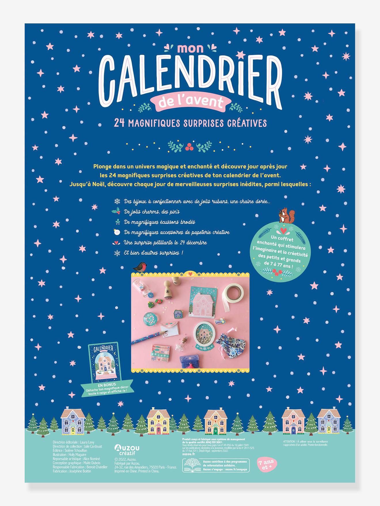 Mon calendrier de l'avent