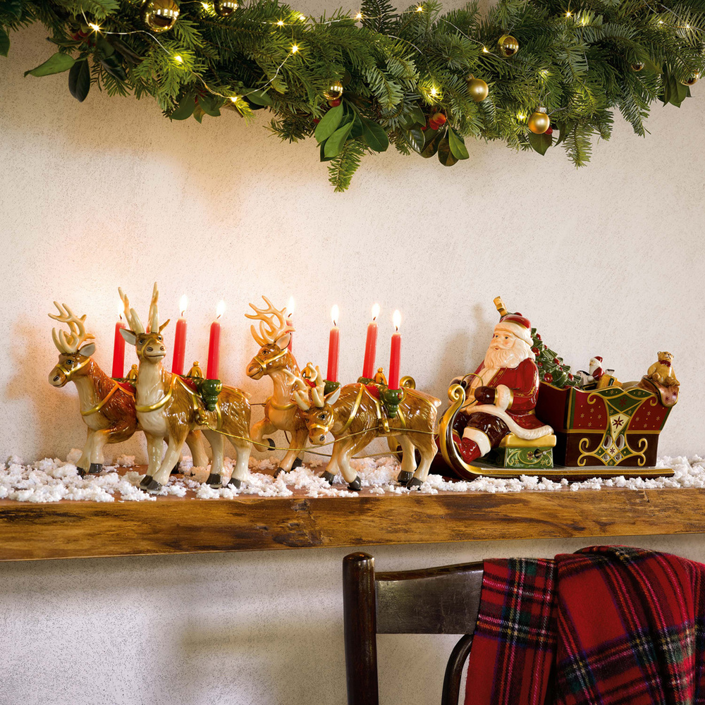 Villeroy & Boch Santa's Promenade en traîneau Christmas Toys Memory Décoration