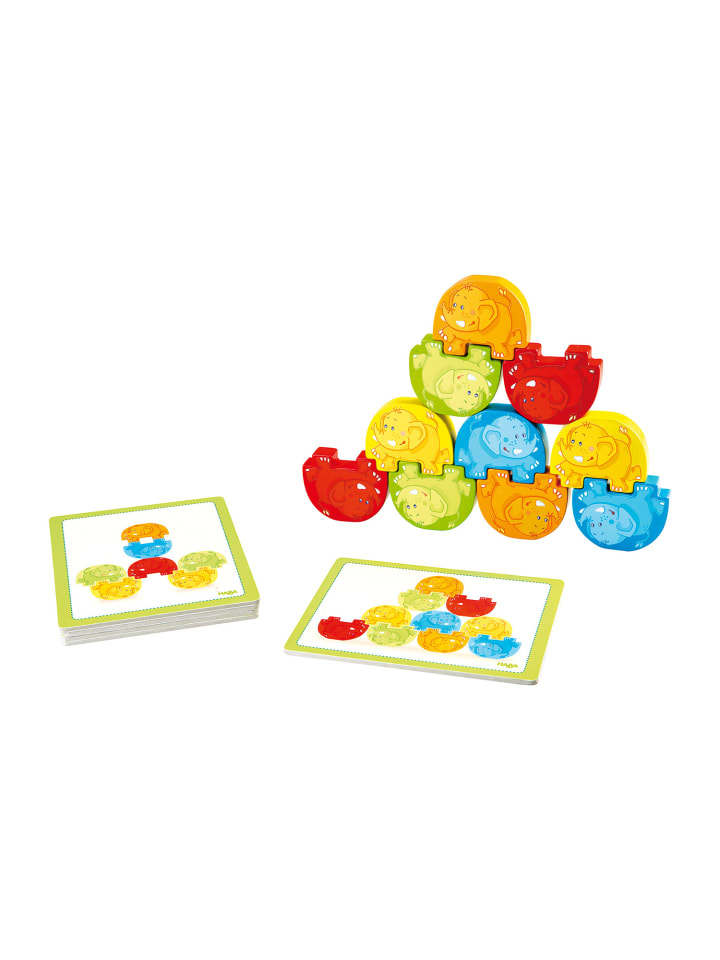 Haba Stapelspielzeug Stapelspiel Wackelfanten in mehrfarbig günstig kaufen onesize