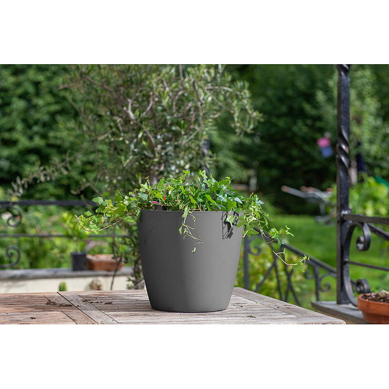 Home Selvvanningspotte ø 30 cm antrasitt, Ella