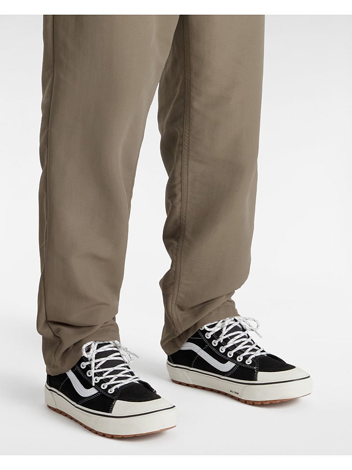 Vans Leder-Sneakers in Schwarz günstig kaufen