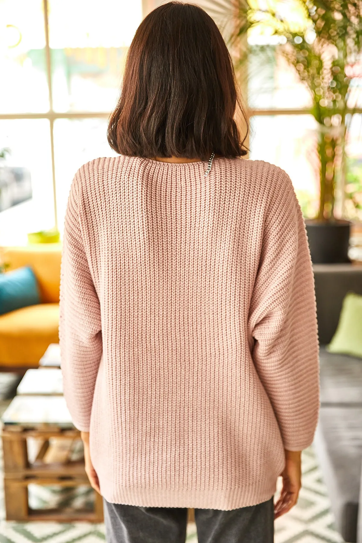 Olalook  Pullover - Rosa - Regular Fit