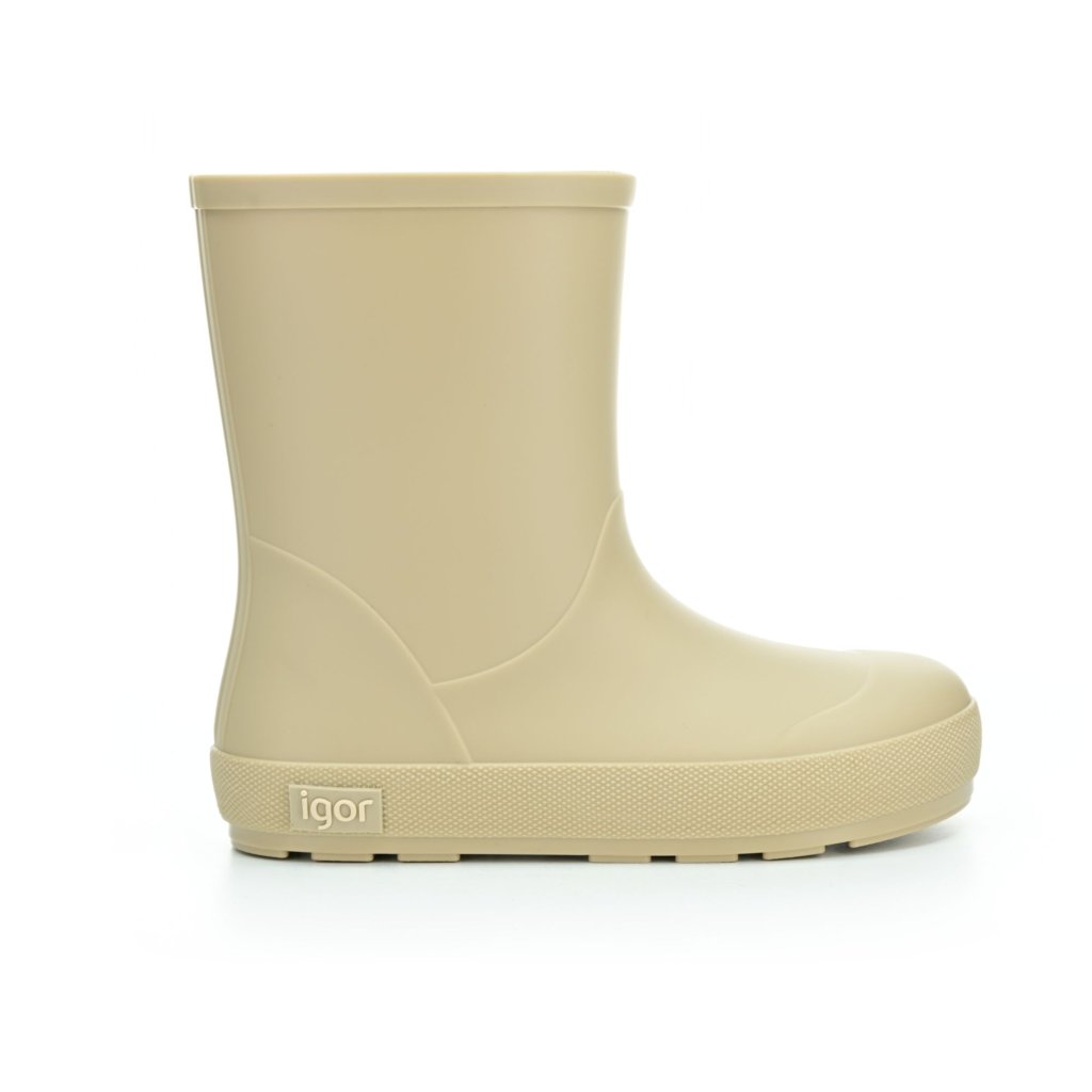 Igor Yogi Beige Barfußgummistiefel