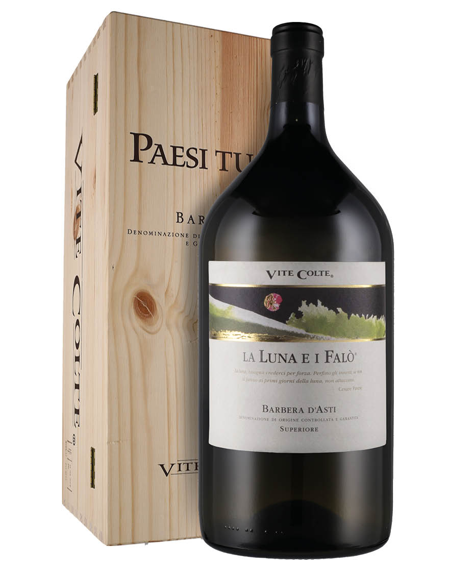 Barbera d'Asti DOCG La Luna e i Falò 2020 Vite Colte Jeroboam 3 ℓ, Caisse bois