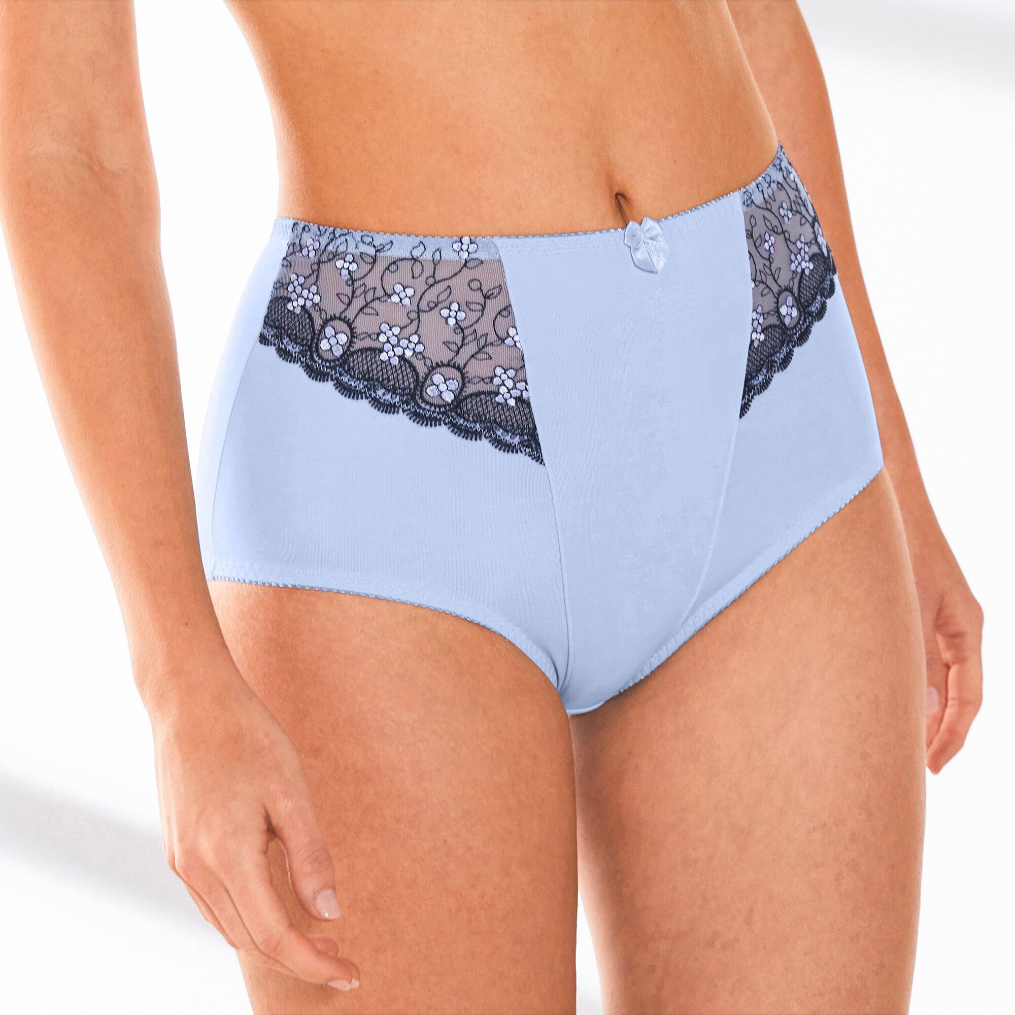 Gainette microfibre tulle brodé Caminata