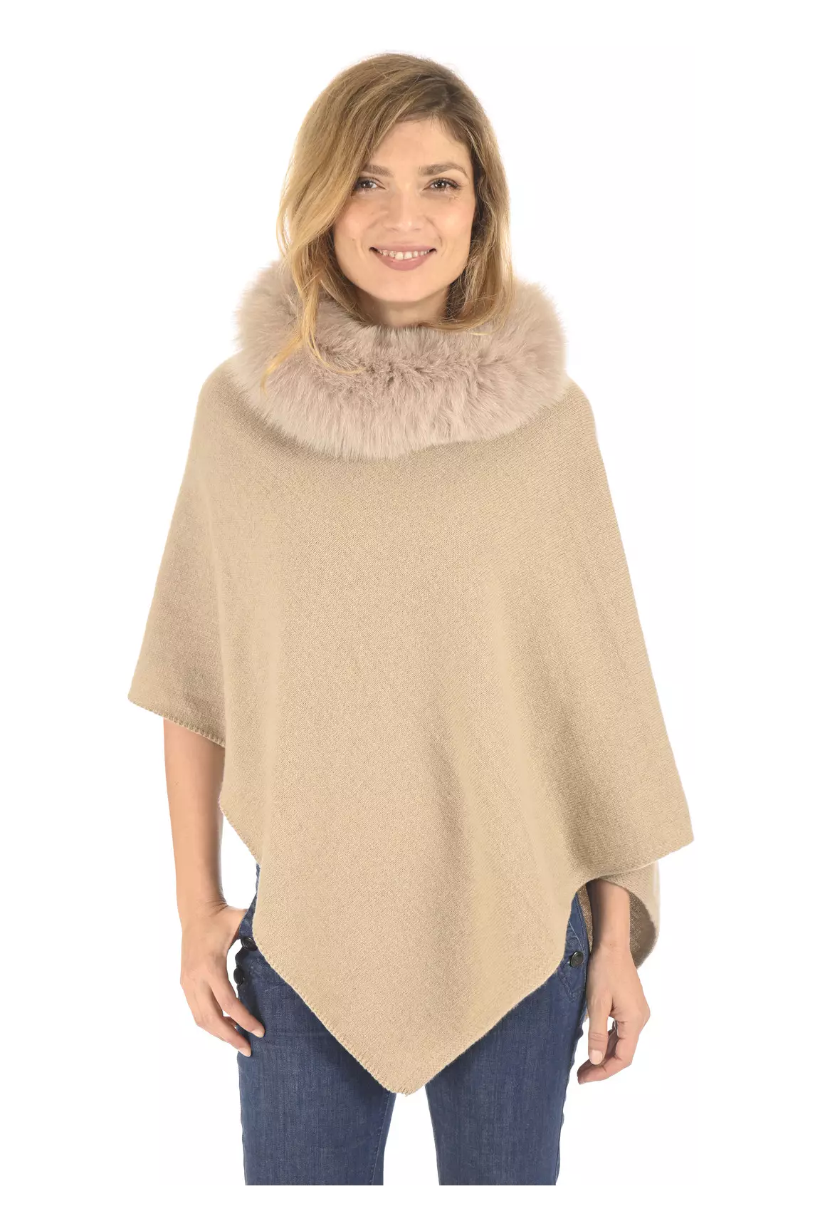Lea Clement Autres Gilets Femme couleur beige