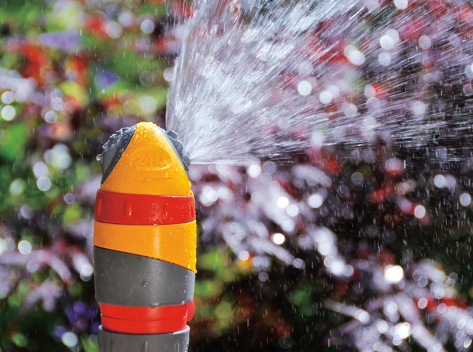 Irrigatore a turbina Hozelock 2335P0000 PRO 2 in 1 con picchetto, 314 m²