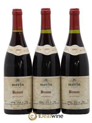 Beaune Morin Père et Fils 1997 - Lot de 3 Bouteilles