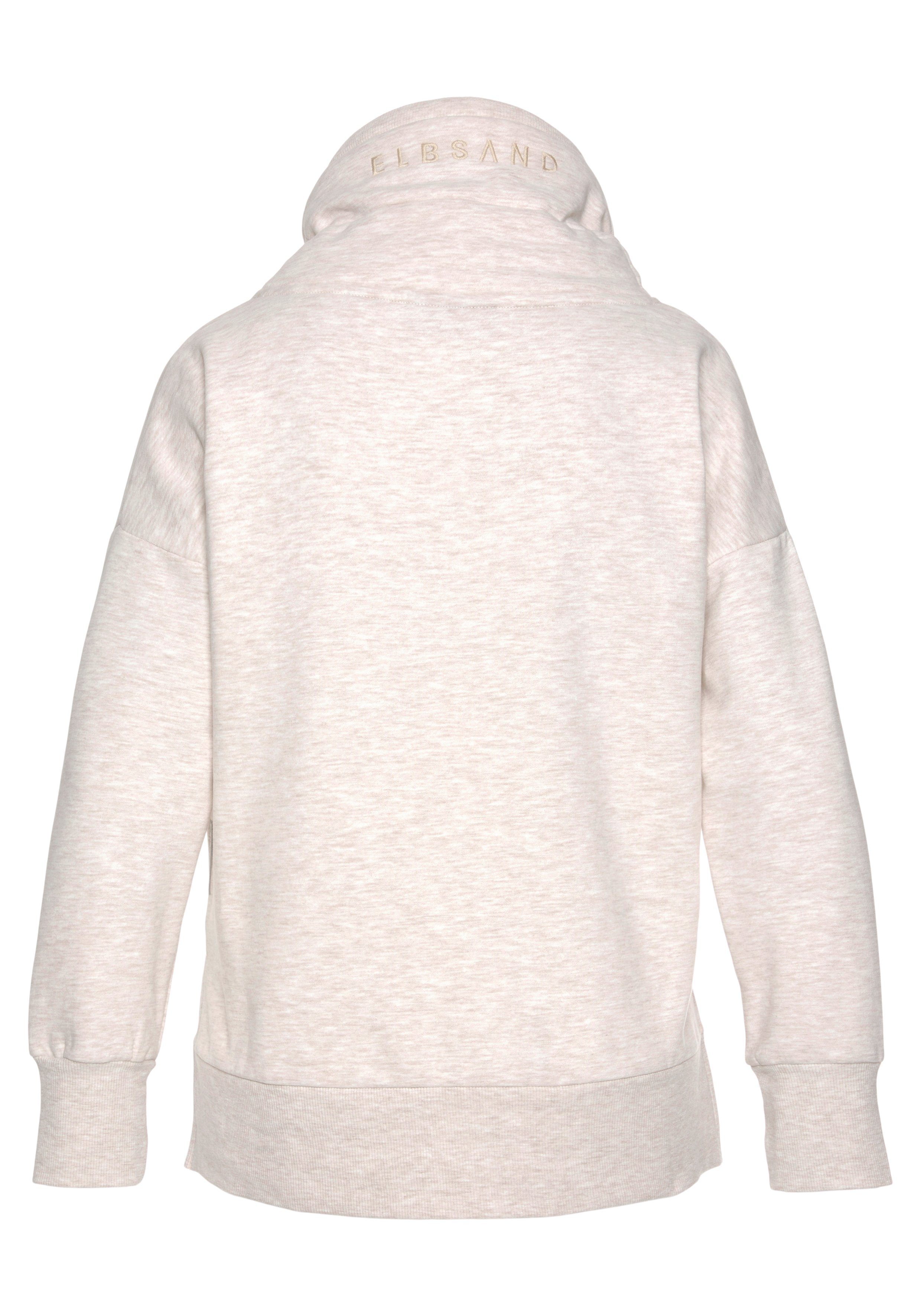 Elbsand Sweatshirt Birte mit Logostickerei vorne