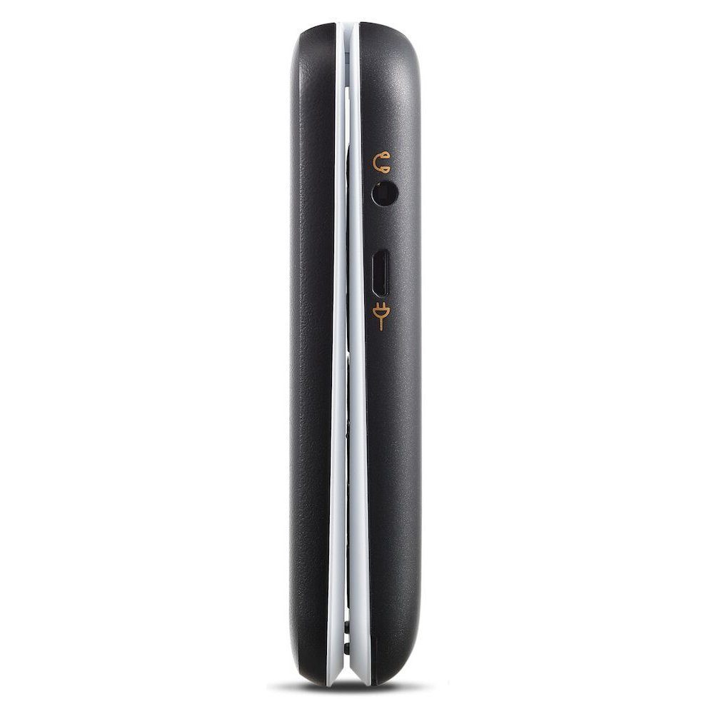 Doro 6880 schwarz Seniorenhandy (7,11 cm/2.8 Zoll, 128 GB Speicherplatz, 2 MP Kamera, Notruftaste auf der Rückseite, hörgerätekompatibel)