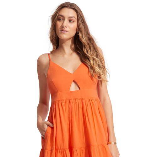 DAMEN KLEID BY THE SEA MINI