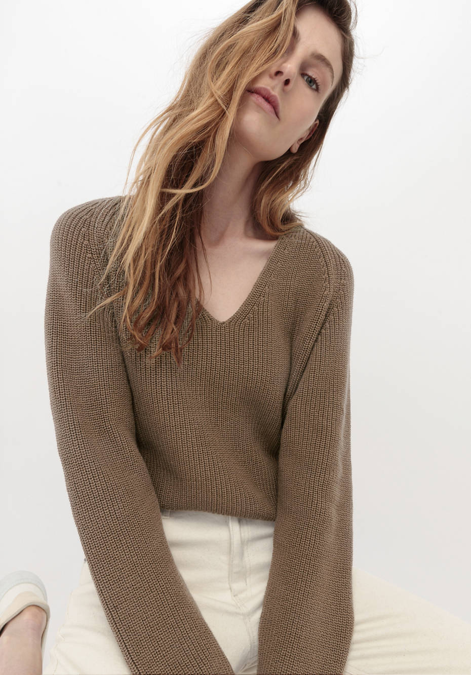 Pullover aus reiner Bio-Baumwolle