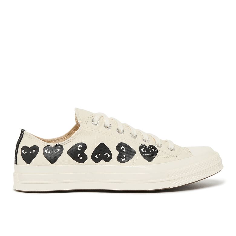 Comme des Garcons Play Multi Heart Chuck Taylor All Star '70 Low white