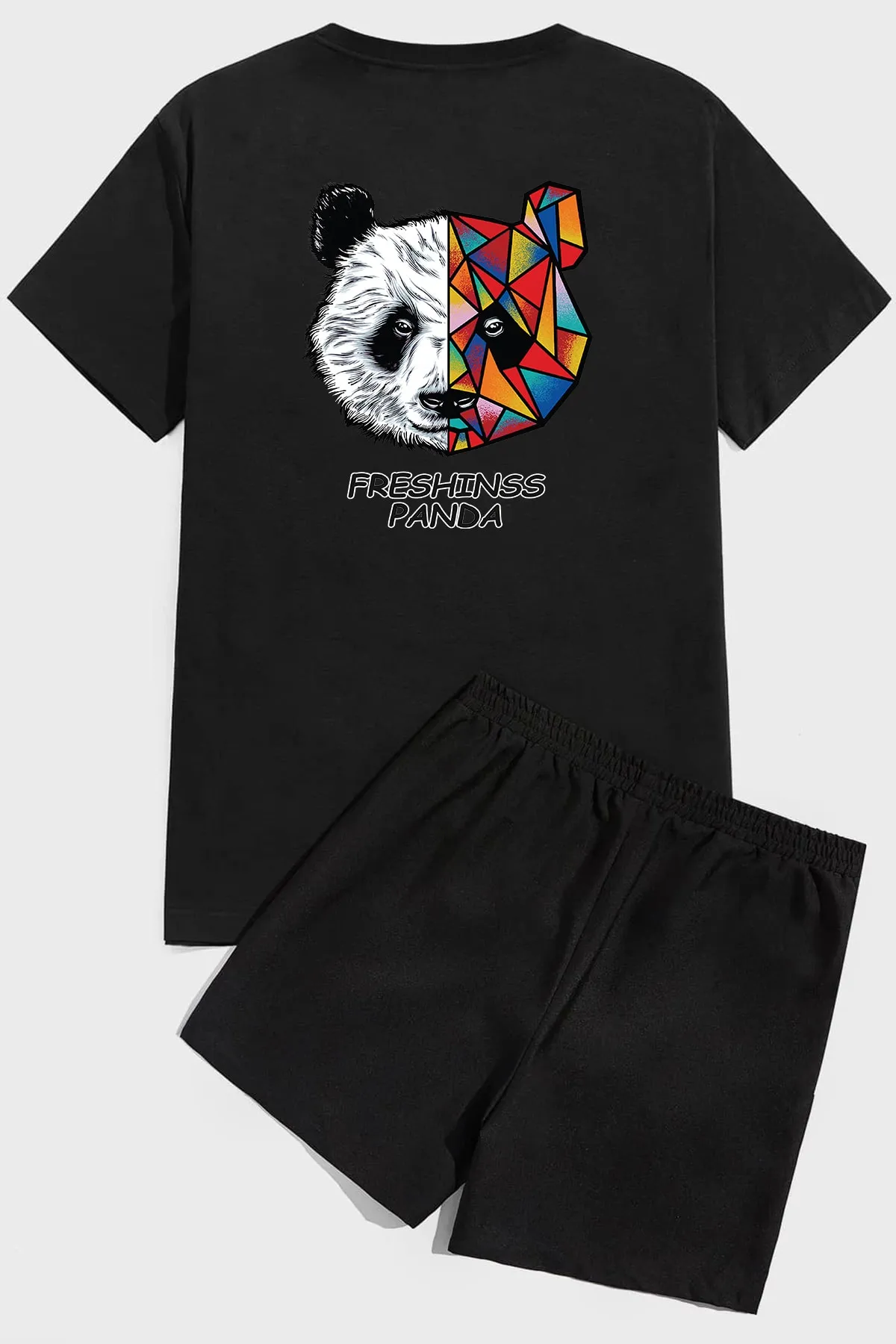uyguntarz  Shorts-Set mit Panda-Print