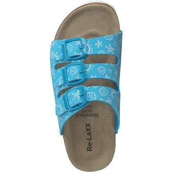Re-Laxx Pantolette in blau