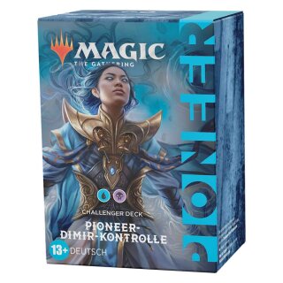 Magic the Gathering: Pioneer Challenger Deck 2022 - Dimir Kontrolle (DE)