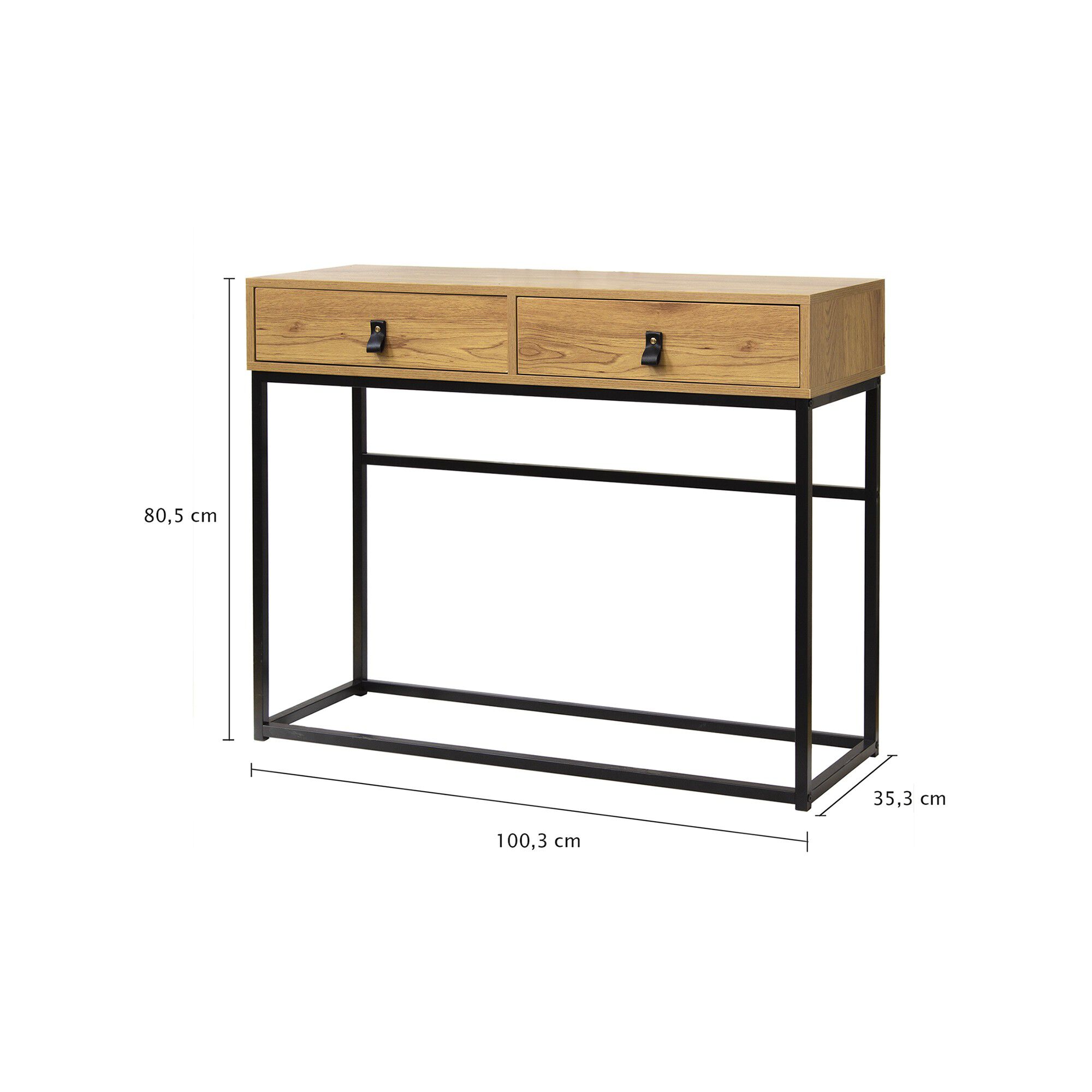 Console STOCKIES style industriel