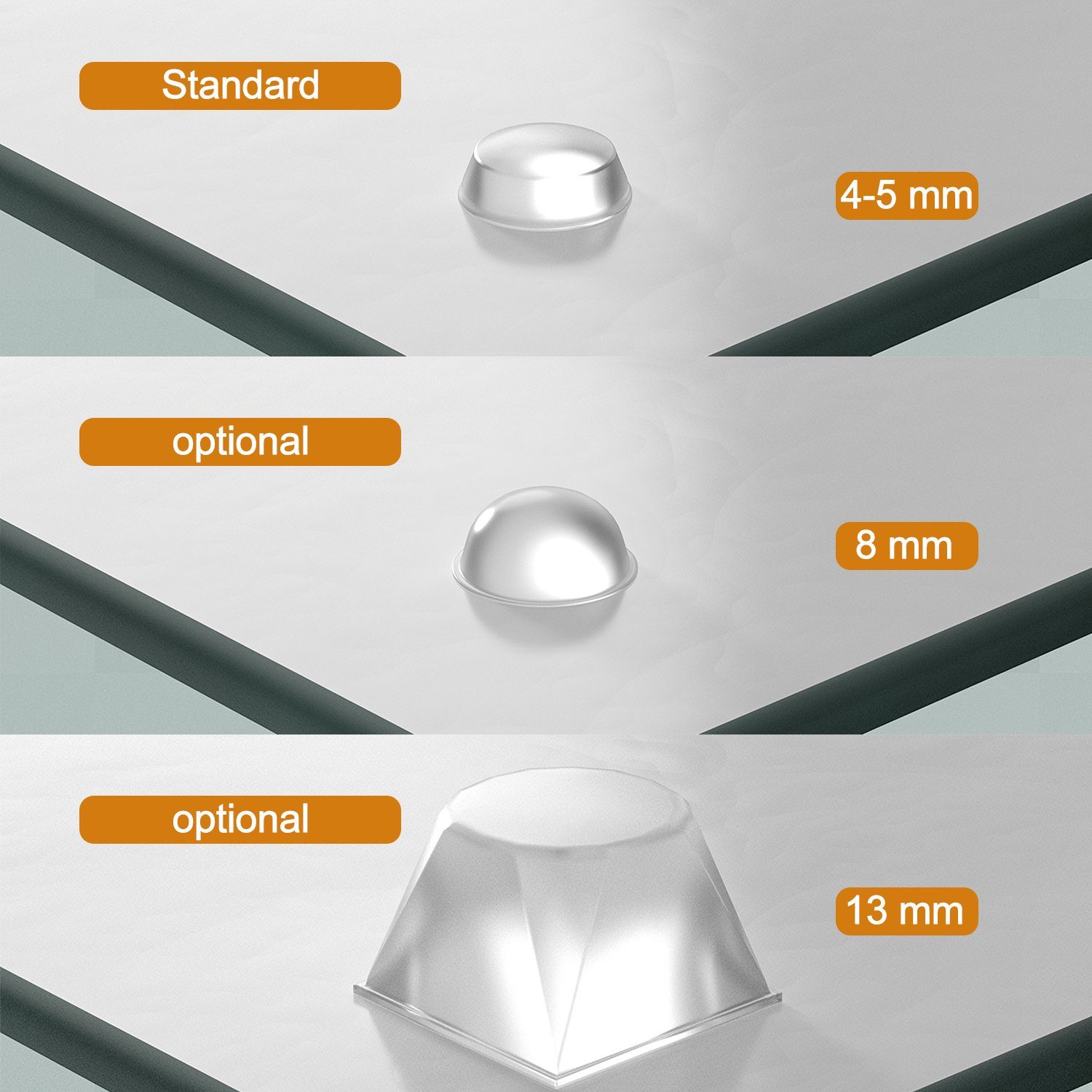 Wallario Herd-Abdeckplatte Weiß, ESG-Sicherheitsglas, (Glasplatte, 1 tlg., inkl. 5mm Noppen), verschiedene Größen