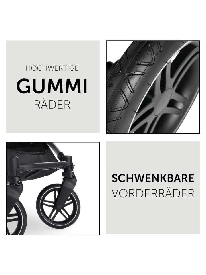 Hauck Buggy & Sportwagen Vision X inkl. XXL Zubehörpaket in rosa günstig kaufen onesize