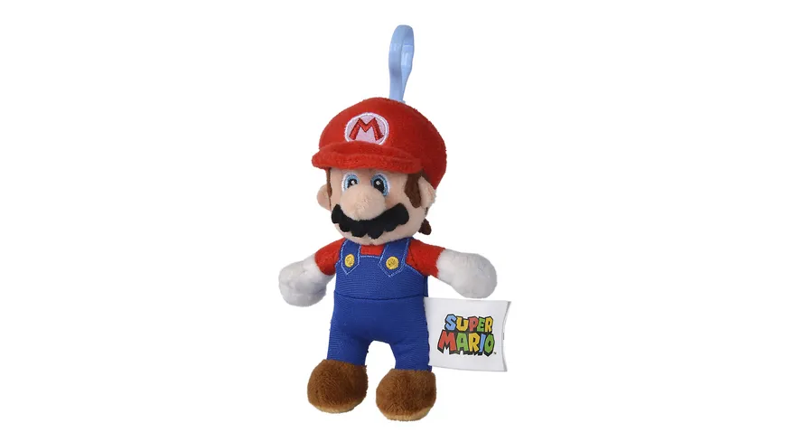 Super Mario - Mario - Plüsch Schlüsselanhänger 15 cm