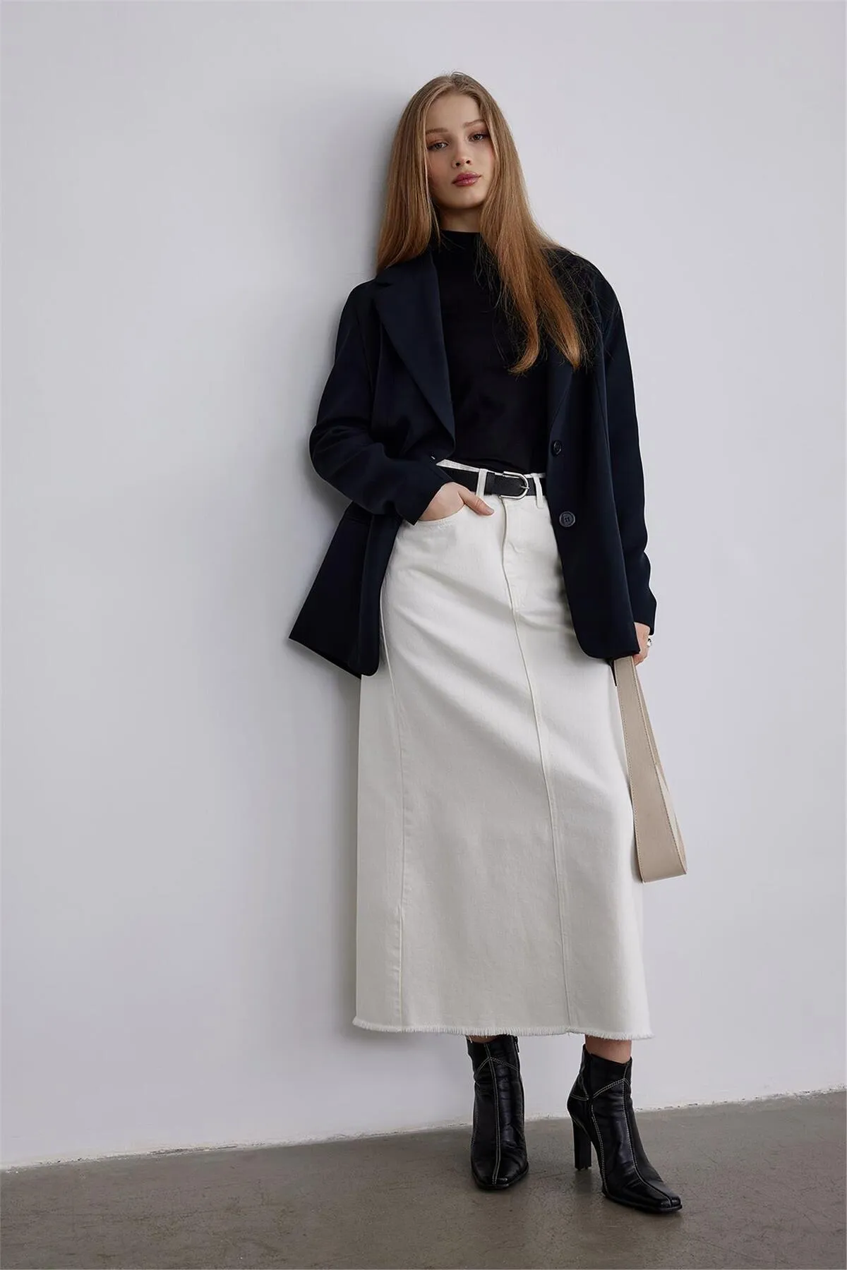 Suud Collection  Rock - Ecru - Maxi