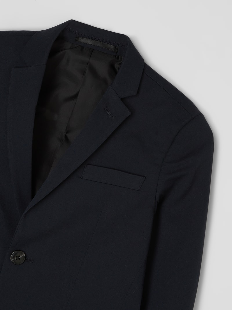 Blazer mit Reverskragen in marineblau