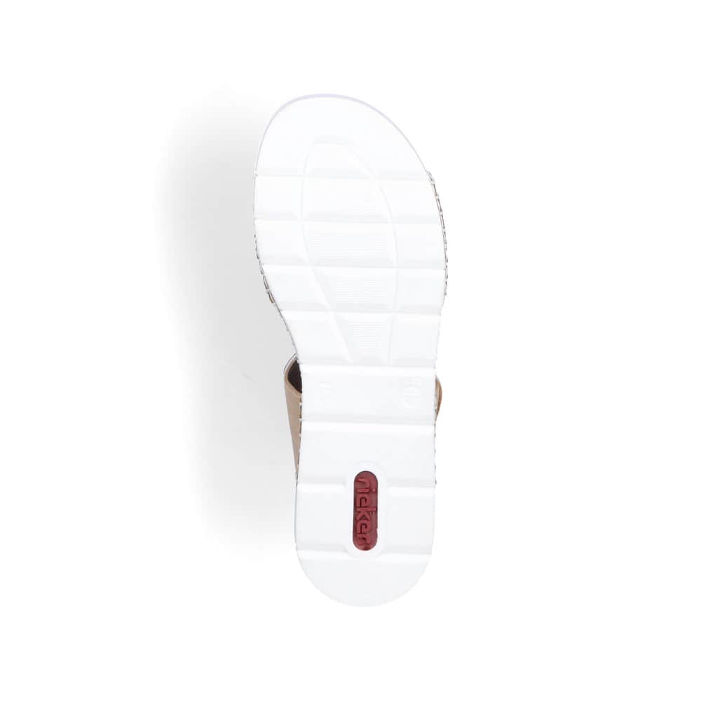 Rieker Damen Pantoletten sandbeige