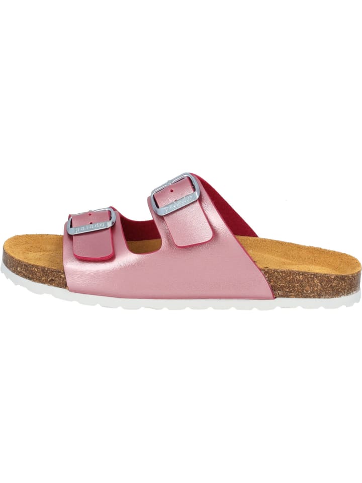 palado Pantoletten in Pink Metallic günstig kaufen