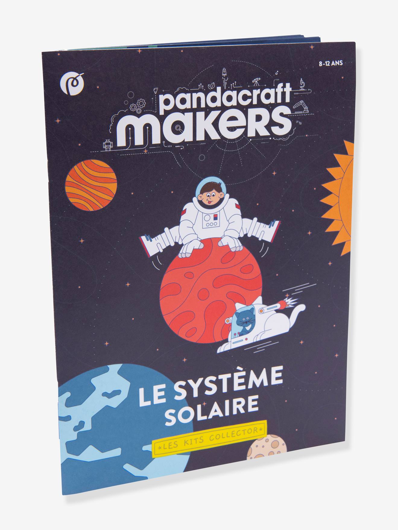Kit collector Le système solaire 8/12 ans PANDACRAFT noir
