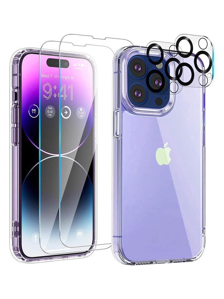 SWEET ACCESS 5tlg. Set: Full-Body-Case für iPhone 13 Pro in Transparent günstig kaufen onesize