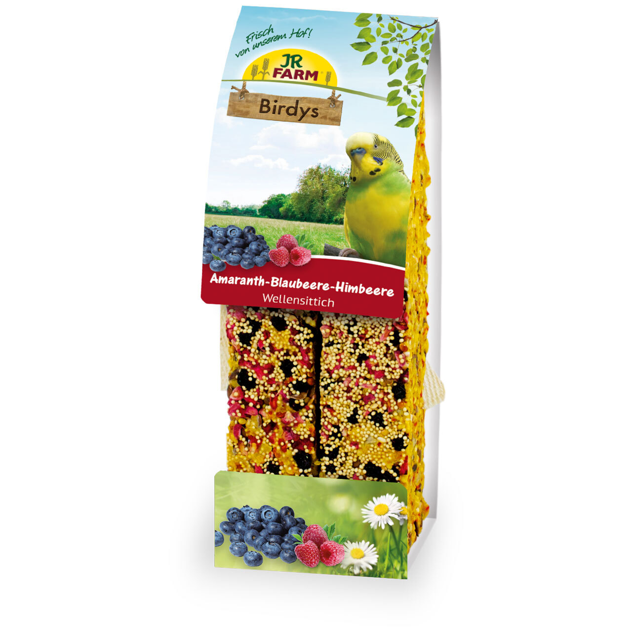JR Farm Snacks JR Farm BIRDY's Wellensittich Amaranth-Blaubeere-Himbeere