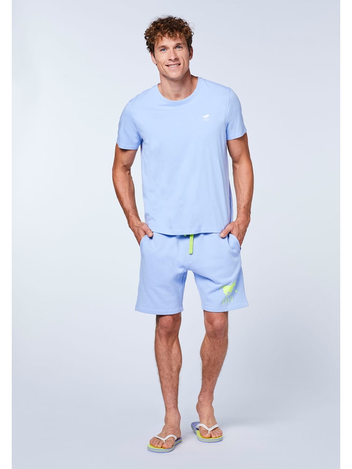 Polo Sylt Shorts in Hellblau günstig kaufen