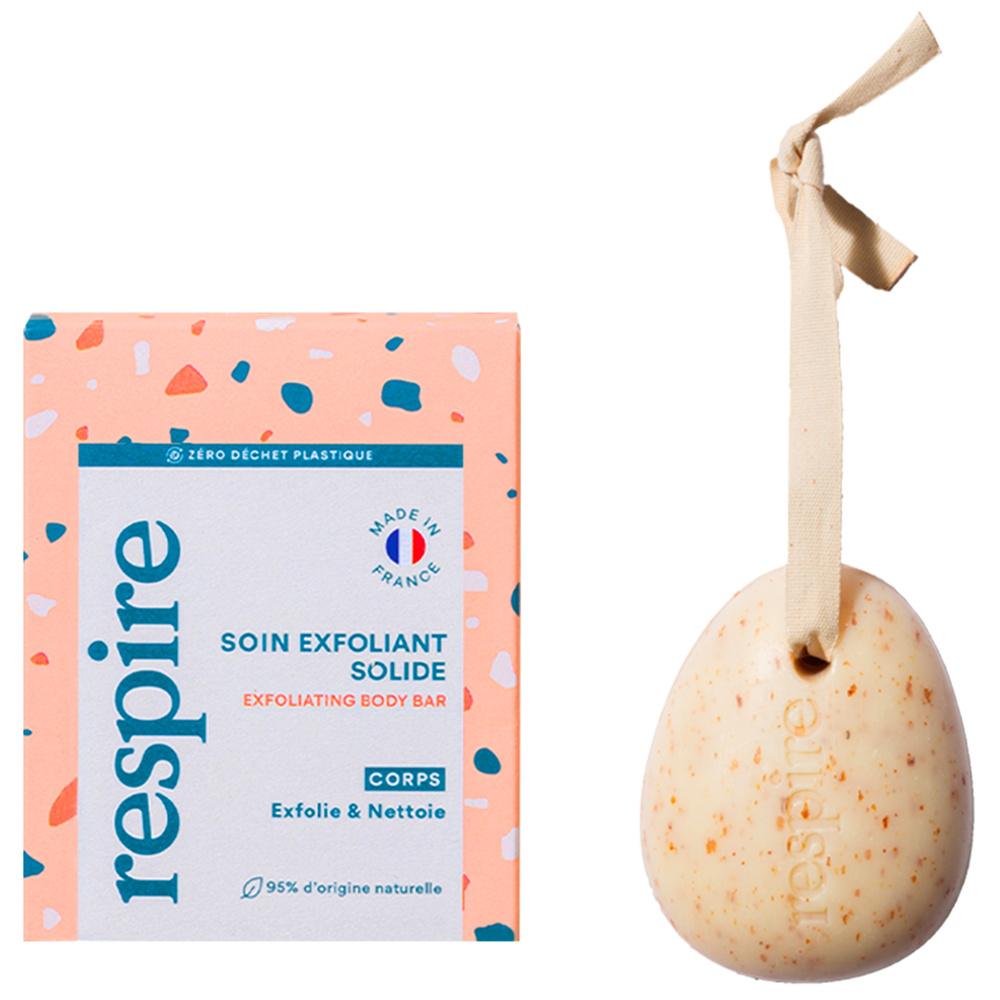 Respire Soin exfoliant solide 100g Soin exfoliant